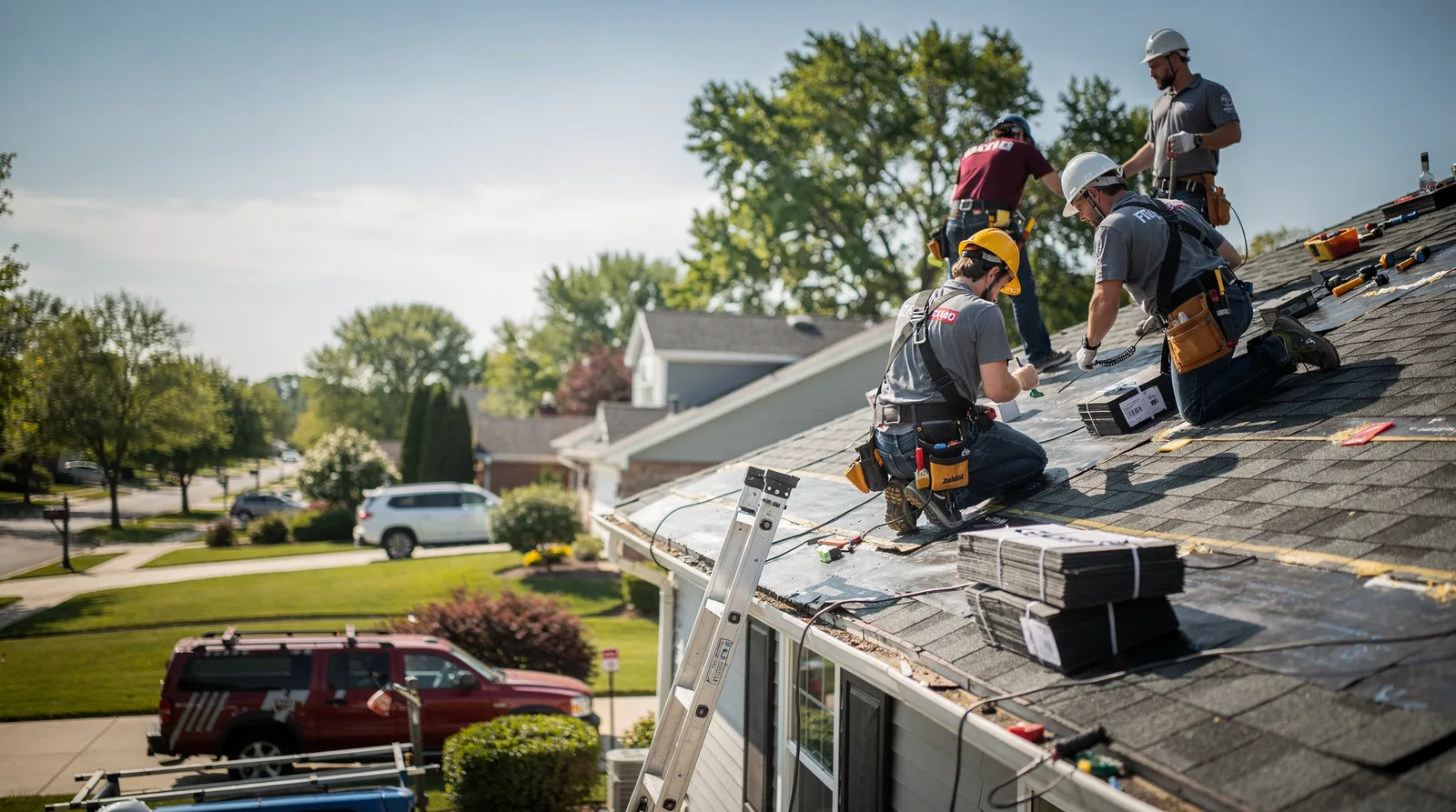 Roof Repair in Hanna City, IL around you